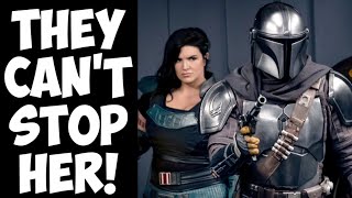 The Mandalorian COLLAPSE! Twitter Puritans target Gina Carano for daring to like tweets!