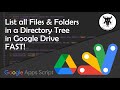 List all files and Folders in a Directory Tree in Google Drive with Apps Script