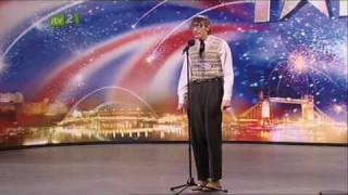 [+captions] Eugene The Librarian (HQ) Britain's Got Talent 2009