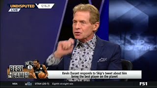 Skip Bayless Reacts to Kevin Durant dissing him on Twitter (Undisputed) Skip and Shannon