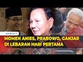 Suasana Lebaran Hari Pertama Tokoh Politik Anies, Prabowo, Ganjar