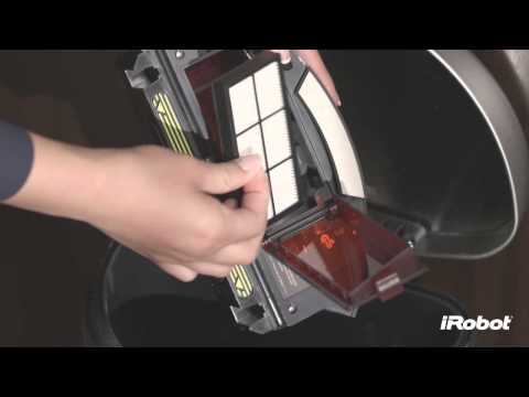 iRobot Roomba 800 Series - How To Empty Bin and Clean Filter iRobot Roomba 800 Series - How To Empty Bin and Clean Filter