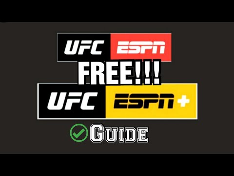 How To Watch Any UFC Fight Free On ESPN Plus