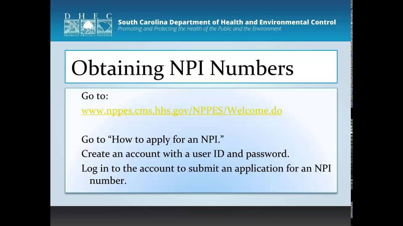 How To Find Npi Number For Doctor