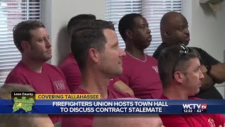 ‘It’s just not fair’: Leon County residents rally behind firefighters at town hall