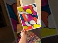Neurographic art to help you destress! #neurographicart #artforanxiety #easyart #watercolor
