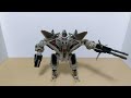 トランスフォーマー「md 08 スタースクリーム」変形動画　transformers md 08 starscream