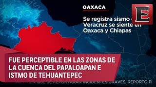 LO ÚLTIMO: Sismo de 4.9 de magnitud se siente en Oaxaca