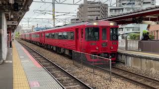 【キハ185】オール先頭車！特急ゆふ4号二日市駅発車