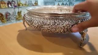 Antique  German Silver Bowl/Urli