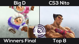 Big D (Ice Climbers) vs Nito (Kazuya) - EugeneBound Winners Final Smash Ultimate Tournament