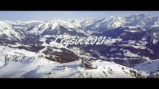 Ski Footage from Leysin Swiss Alps, 2021 [4K]