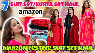 Amazon “TRENDY” Suit Set/Kurta Set Haul🥰 Amazon Latest Suit Sets || Neha Singh #amazon #amazonhaul