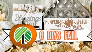 🎃6 DIY DOLLAR TREE FALL DECOR CRAFTS!!~ I Love Fall ep 29 Olivia's Romantic Home DIY