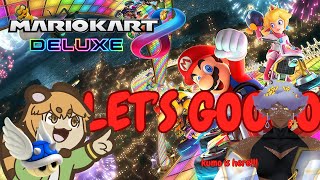 [Mario Kart 8 Deluxe w/ @kumolonimbusvt ] driving to forget my worries