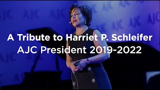 A Tribute to AJC President Harriet P. Schleifer