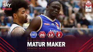 Matur Maker 20 PTS, 12 REB vs. Canterbury Rams