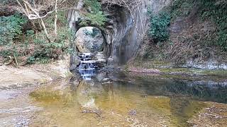 Kameiwa Cave \u0026 Nomizo Waterfall 亀岩の洞窟・農溝の滝2019年2月　SNSで名前を間違って広まったあの洞窟は実は亀岩の洞窟だった！