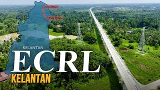 ECRL Kelantan: Liputan Penuh dari Bukit Yong (Pasir Puteh) ke Tunjong (Stesen Kota Bharu) 43.86 KM