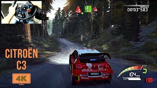 Faster Citroen C3 380hp Off Road - WRC FIA | Logitech g29 (Steering Wheel + Shifter) 4K60fps