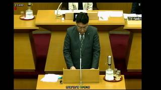 枚方市議会　平成30年12月定例月議会　岡沢龍一議員