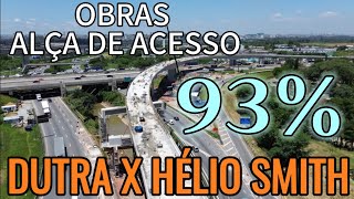 OBRAS DE ALÇA DE ACESSO ROD DUTRA COM ROD HÉLIO SMIDT