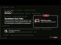 Introduction to Red Hat Developer Hub for developers and platform engineers
