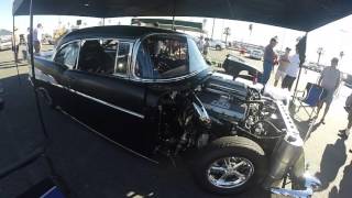 JEFF LUTZ 57 CHEVY FONTANA SPEEDWAY DRAGWEEK