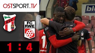 Rot-Weiß Erfurt rockt weiter die Liga!: Meuselwitz - Erfurt 1:4 | Regionalliga Nordost