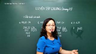 Toán lớp 5 : Bài 57. LUYỆN TẬP CHUNG (trang 73 SGK toán 5)