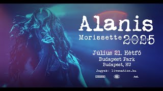 Alanis Morissette jövő nyáron a Budapest Parkban koncertezik 📅