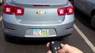 2013 CHEVROLET MALIBU LTZ - Remote Start