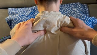ASMR Chaotic Hard Back Massage
