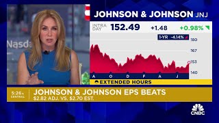 Johnson \u0026 Johnson beats on top and bottom lines in Q2