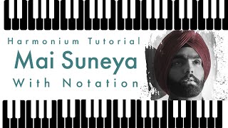 Mai Suneya || Harmonium Tutorial || Ammy Virk || New Punjabi Song 2020 || Music Guru