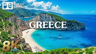 GREECE 8K (Video Ultra HD) - Best Places To Visit In Greece with Cinematic Music - 8K Dolby Vision