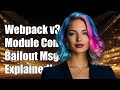Understanding Webpack v3 ModuleConcatenationPlugin Bailout Messages Explained