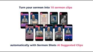 How to Use AI Suggested Clips in Sermon Shots
