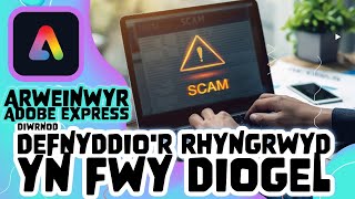 Gwers Fyw Adobe Express: Diwrnod Defnyddio'r Rhyngrwyd yn fyw Diogel [Mawrth 11/02/25]