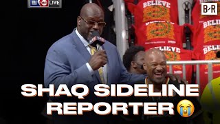 Shaq Interviewing Atlanta Hawks Fans Before Game 6 Was Comedy