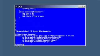 45.Java Certification-Chapter06.Flow Control-Lesson9.Throwing an Exception Pt.2.