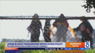 Orange Unified to vote on transgender notification policy