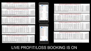 2.8.19 Forextrade1 - Copy Trading 1st Live Streaming Profit/Loss Booking on