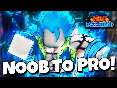 [GOT THE EXCLUSIVE GOGETA & SUKUNA] Noob To Pro In ANIME LAST STAND (EPISODE 1)