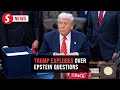 Trump attacks CNN journalist over Epstein questions at White House