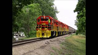 TP\u0026W Westbound Freight at Weston/Chenoa, IL - June 26, 2020