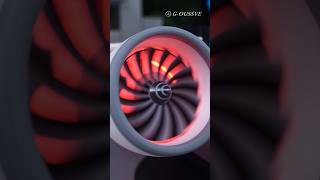 How about using an airplane engine as a fan? #electric fan #digital #fyp #foryou #design