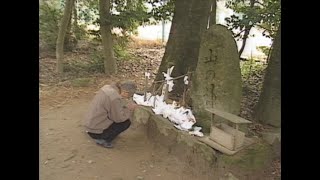 「山添村の正月行事（４）切り始め（倉立て・カギ引き）山の神（上津）」（平成6年）