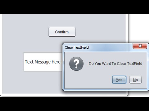 Java Confirmation Message Dialog Example Java Confirmation Message Dialog Example