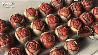 Raspberry Chocolate Bonbons.